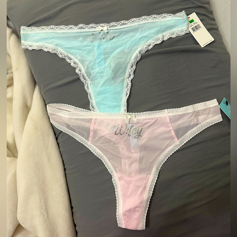 💍 NWT Betsey Johnson Bridal Underwear 💍